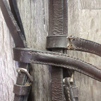 Rsd Bridle *gc/fair, v.dry, v.stiff, v.scraped edges, loose keepers, v.dirty
