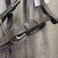 Rsd Bridle *gc/fair, v.dry, v.stiff, v.scraped edges, loose keepers, v.dirty
