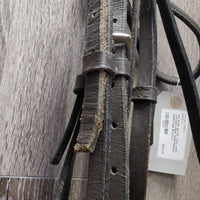 Rsd Bridle *gc/fair, v.dry, v.stiff, v.scraped edges, loose keepers, peeled edge
