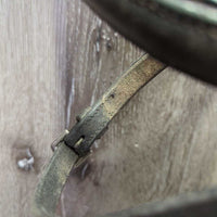 Rsd/Padded Bridle, Flash, Buckles *gc/fair, rubs, clean, scrapes, falling off bling, older, mismatched, loose keepers
