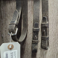 Rsd Padded Bridle, Buckles, Braided Reins *gc, NO Flash, dirty, dry, scraped, faded, mismatched
