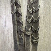 Rsd Padded Bridle, Buckles, Braided Reins *gc, NO Flash, dirty, dry, scraped, faded, mismatched
