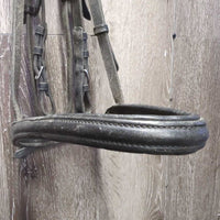 Rsd Padded Bridle, Buckles, Braided Reins *gc, NO Flash, dirty, dry, scraped, faded, mismatched
