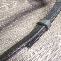 Narrow Flash Strap ONLY, 2 x keepers *vgc, clean, scraped & peeling edges, twist, faded?

