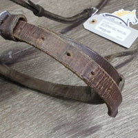 Rsd Noseband ONLY *gc/fair, dry, dirt, v.scraped edges, v.tight keeper
