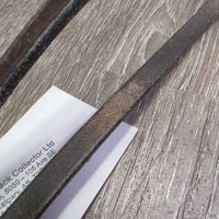 Rsd Noseband ONLY *gc/fair, dry, dirt, v.scraped edges, v.tight keeper
