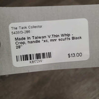 V.Thin Whip - Crop, handle *xc, mnr scuffs
