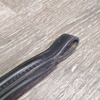Rsd Padded Leather Browband *xc, clean, mnr dusty, hairy edges & rubs
