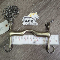 Hvy Med Port Weymouth Bit, Chain *vgc, clean, older, scuffs, scratches, stain
