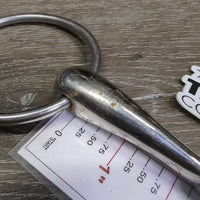 Thick Hollow Mouth Loose Ring Snaffle Bit *vgc, clean, rust, stains, residue, scratches
