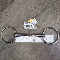 Thick Hollow Mouth Loose Ring Snaffle Bit *vgc, clean, rust, stains, residue, scratches

