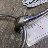 Thick Hollow Mouth Loose Ring Snaffle Bit *vgc, clean, rust, stains, residue, scratches
