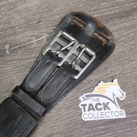Padded Short - Dressage Girth, 2x els *vgc, clean & dirty, rubs, scrapes, mnr hairy seams
