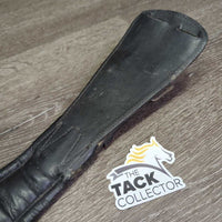Padded Short - Dressage Girth, 2x els *vgc, clean & dirty, rubs, scrapes, mnr hairy seams
