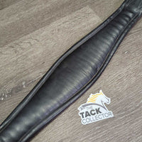 Padded Short - Dressage Girth, 2x els *vgc, clean & dirty, rubs, scrapes, mnr hairy seams
