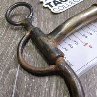 SS Mullen Mouth Argentine Western Bit, center Roller *gc/fair, clean, v.rusty, scratches, scrapes
