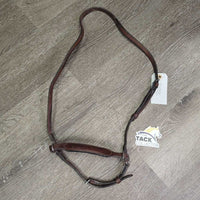 Adjustable Drop Noseband *gc, dirty, v.stiff, dry, tight keeper, stain
