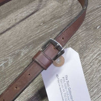 Adjustable Drop Noseband *gc, dirty, v.stiff, dry, tight keeper, stain
