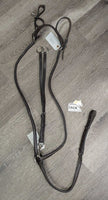 Rsd Leather Breastplate, Running Martingale Attach, snap *vgc/gc, mnr dirt, scrapes, twists, stains & rubs, xholes
