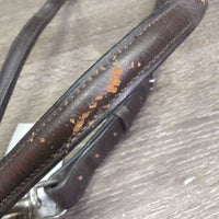 Rsd Leather Breastplate, Running Martingale Attach, snap *vgc/gc, mnr dirt, scrapes, twists, stains & rubs, xholes
