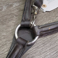 Rsd Leather Breastplate, Running Martingale Attach, snap *vgc/gc, mnr dirt, scrapes, twists, stains & rubs, xholes
