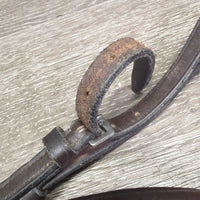 Rsd Leather Breastplate, Running Martingale Attach, snap *vgc/gc, mnr dirt, scrapes, twists, stains & rubs, xholes
