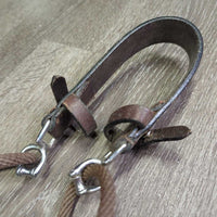 Nylon Rope & Leather DeGogue *gc, v.dirty, dry, film, rubs, loose thread
