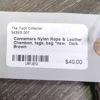 Nylon Rope & Leather Chambon, tags, bag *new
