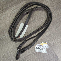 Thin Braided Reins *fair, dirty, film, twisted, loose laces
