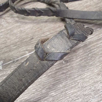 Thin Braided Reins *fair, dirty, film, twisted, loose laces
