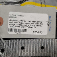 Lt Winter Blanket, detach neck, 200g quilt liner, tail, *vgc, clean, mnr wpf, mnr snags, faded, stains, hairy velcro, rubs, holes
