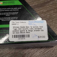 Gullet Bar, 1x screw, tool *vgc, mnr scuffs, rubs, scrapes, peeled spots & dings, broken tab on box
