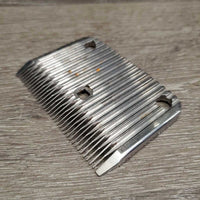 Wide 2 Piece Clipper Blades *gc, clean, mnr rusty, sharp?
