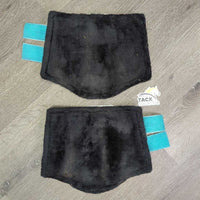 Front & Hind Closed Boots, velcro *vgc, mnr dirt, stains, hair, stretched elastic & rubs
