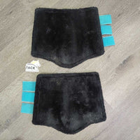 Front & Hind Closed Boots, velcro *vgc, mnr dirt, stains, hair, stretched elastic & rubs

