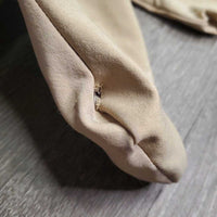 Cotton Tall Boot Bags, drawstring tops *vgc, mnr stains, undone seam stitching/hole
