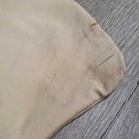Cotton Tall Boot Bags, drawstring tops *vgc, mnr stains, undone seam stitching/hole
