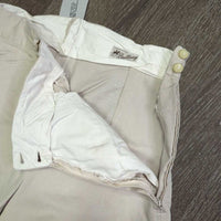 Vintage Hvy Side Zip Breeches *gc/fair, mnr puckers, threads & holes, unstitched seams, stains
