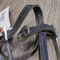 Fine Light POW Spurs, Thick Leather Spur Straps *vgc, clean, rubs, stiff, film, pitted?
