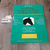 Legal Forms, Contracts & Advice for Horse Owners *xc, mnr bent corners