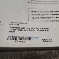 Lessons with Lendon by Lendon Gray *vgc, mnr folded corners & rubs
