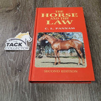 The Horse & the Law by C.L. Pannam, 2nd Edition *
