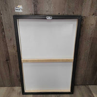 Grey Horse Photo - Print, Mounted Canvas *gc/fair, scratches, dings, scrapes
