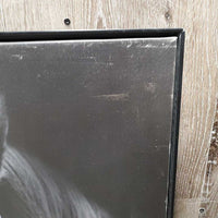 Grey Horse Photo - Print, Mounted Canvas *gc/fair, scratches, dings, scrapes
