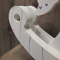 Craft Project Wood Cut out Rocking Horse *vgc, rubs, stains

