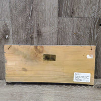 Wood Sign "Welcome ... to where we Stirrup a Little Fun" *vgc, chipped edges, stains?gunk
