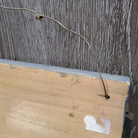 Wood Sign "Welcome ... to where we Stirrup a Little Fun" *vgc, chipped edges, stains?gunk
