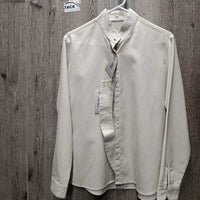 LS HVy Show shirt, Button Collar *vgc, mnr snags, seam puckers
