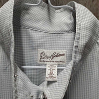 LS Show Shirt, Snap Collar *gc, older
