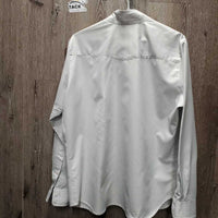 LS Show Shirt, Snap Collar *gc, older
